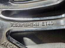 Load image into Gallery viewer, 1x Alufelge 18 Zoll 7.5" 5x112 40ET Glanz Schwarz A2064014900 Mercedes-Benz W206 FEL4476328647ys