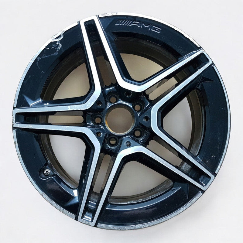 1x Alufelge 18 Zoll 7.5" 5x112 44ET 75JX18 Mercedes-Benz W205 Rim Wheel