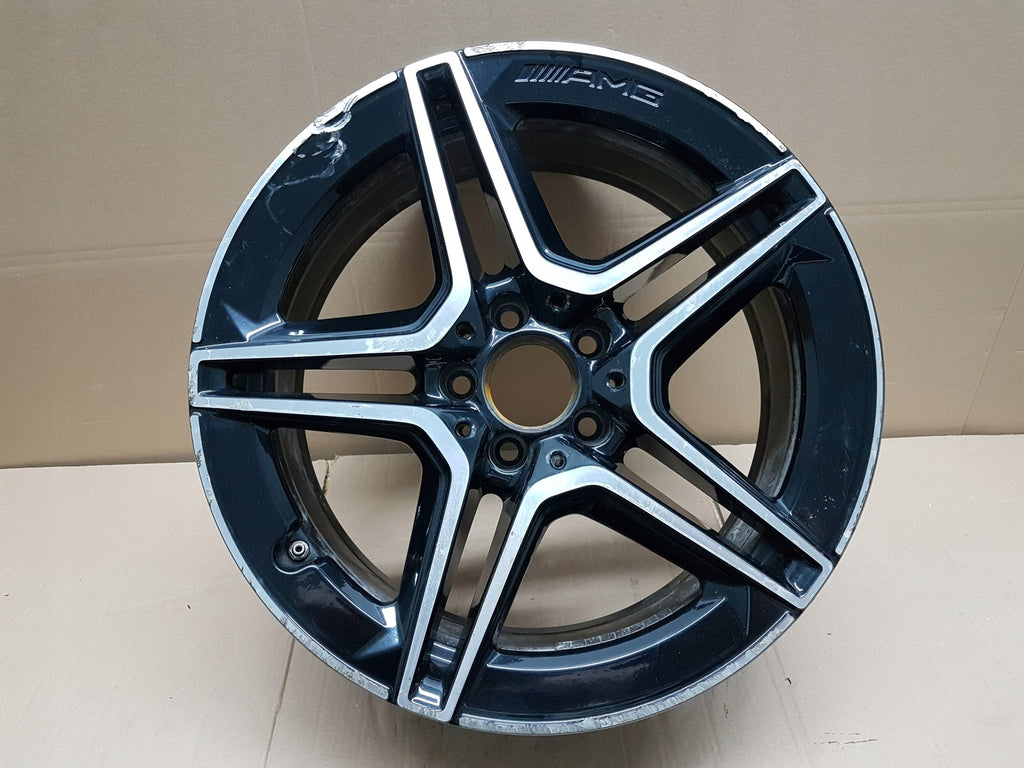 1x Alufelge 18 Zoll 7.5" 5x112 44ET 75JX18 Mercedes-Benz W205 Rim Wheel