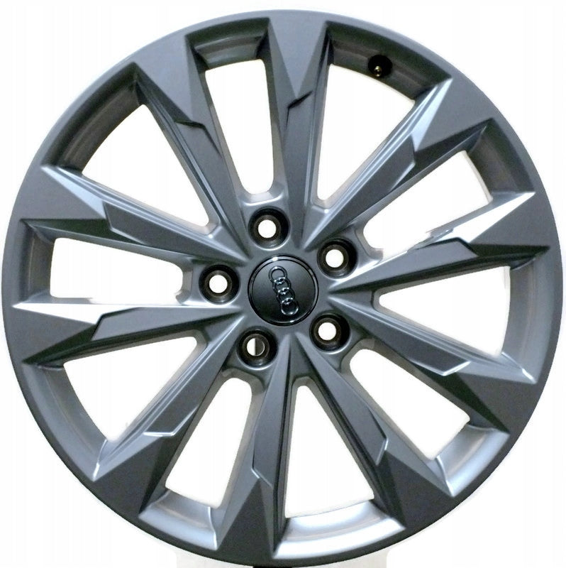 1x Alufelge 18 Zoll 7.0" 5x112 43ET Glanz Silber 83A601025 Audi Rim Wheel FEL7658501672hj