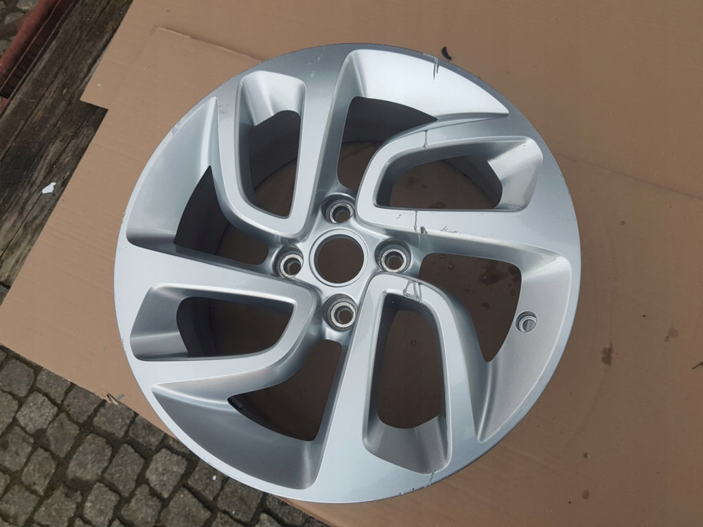 1x Alufelge 16 Zoll 6.5" 4x108 20ET Matt Silber 39007897 Opel Crossland X FEL6915965467cy