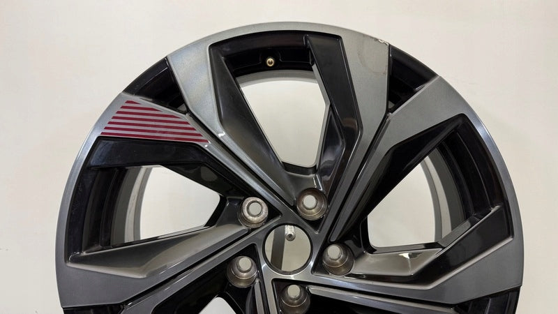 1x Alufelge 18 Zoll 7.0" 5x114.3 35ET Glanz Schwarz 403003156R Renault Arkana FEL9713161293ls