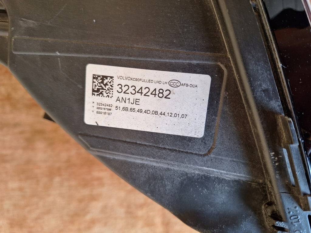 Frontscheinwerfer Volvo Xc90 32342482 LED Links Scheinwerfer Headlight