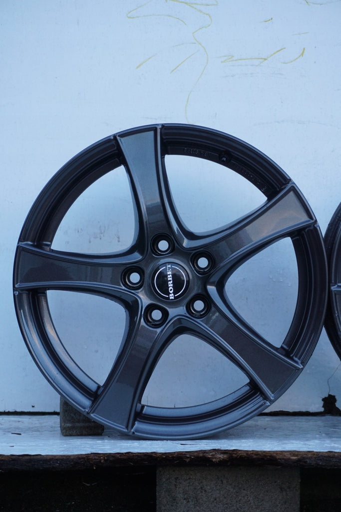 4x Alufelge 17 Zoll 6.5" 5x112 45ET Silber KBA50398 Audi I Rim Wheel FEL3178219509ja