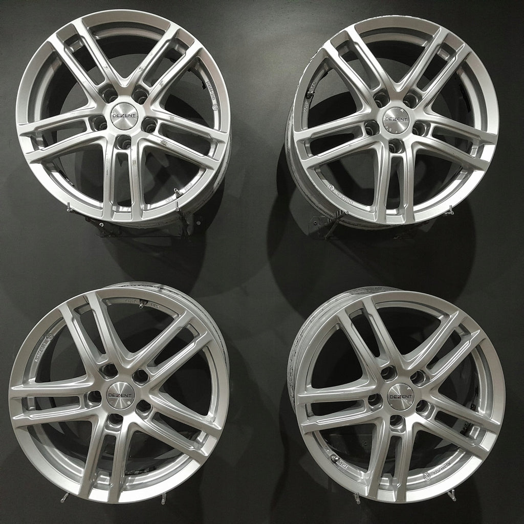 4x Alufelge 17 Zoll 7.5" 5x112 38ET Glanz Silber KBA51746 Audi A4 B8 Rim Wheel FEL6598104972ky