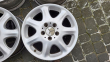 Load image into Gallery viewer, 4x Alufelge 16 Zoll 7.5" 5x112 46ET Glanz Silber A2204010102 Mercedes-Benz W220 FEL2553186442yh