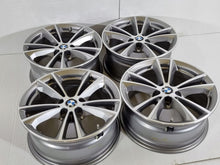 Laden Sie das Bild in den Galerie-Viewer, 1x Alufelge 17 Zoll 7.5" 5x112 27ET Glanz Graphit BMW G31 G30 Rim Wheel FEL7242730095vm