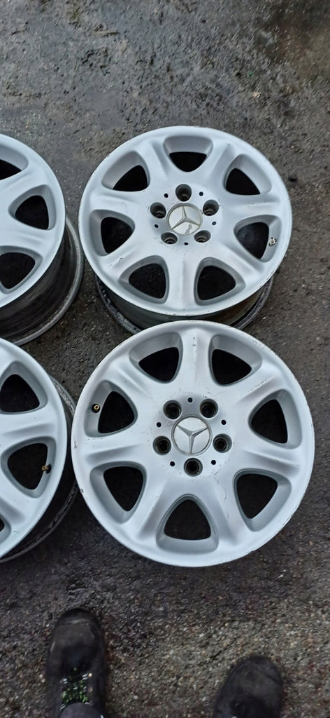 4x Alufelge 16 Zoll 7.5" 5x112 46ET A2204010102 Mercedes-Benz W211 W220 FEL8707319758ec