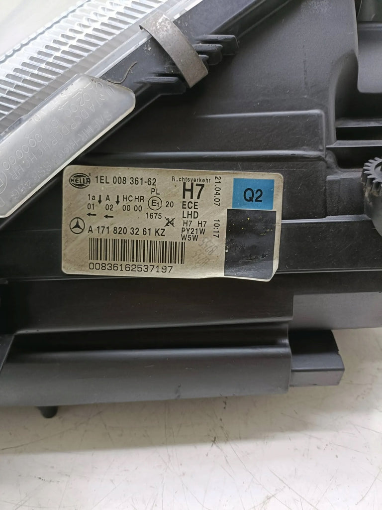 Frontscheinwerfer Mercedes-Benz Slk A1718203261 Rechts Scheinwerfer Headlight
