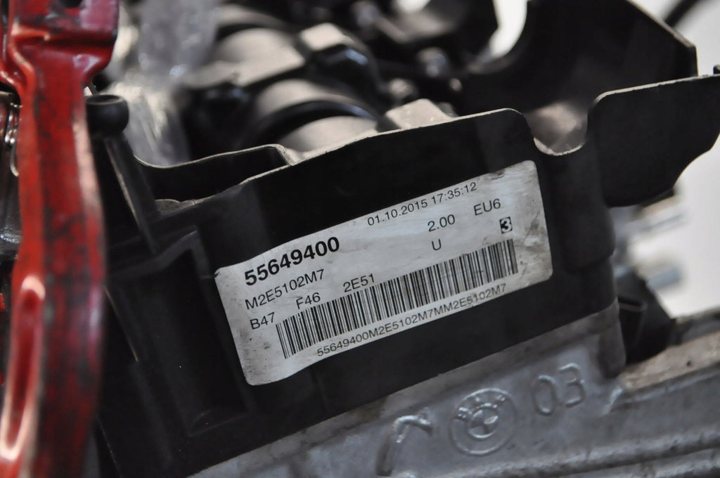 Motor BMW Mini 2 F45 F48 B47C20A 2.0 150PS 100kW 120TKm 2016 Diesel Unkomplett