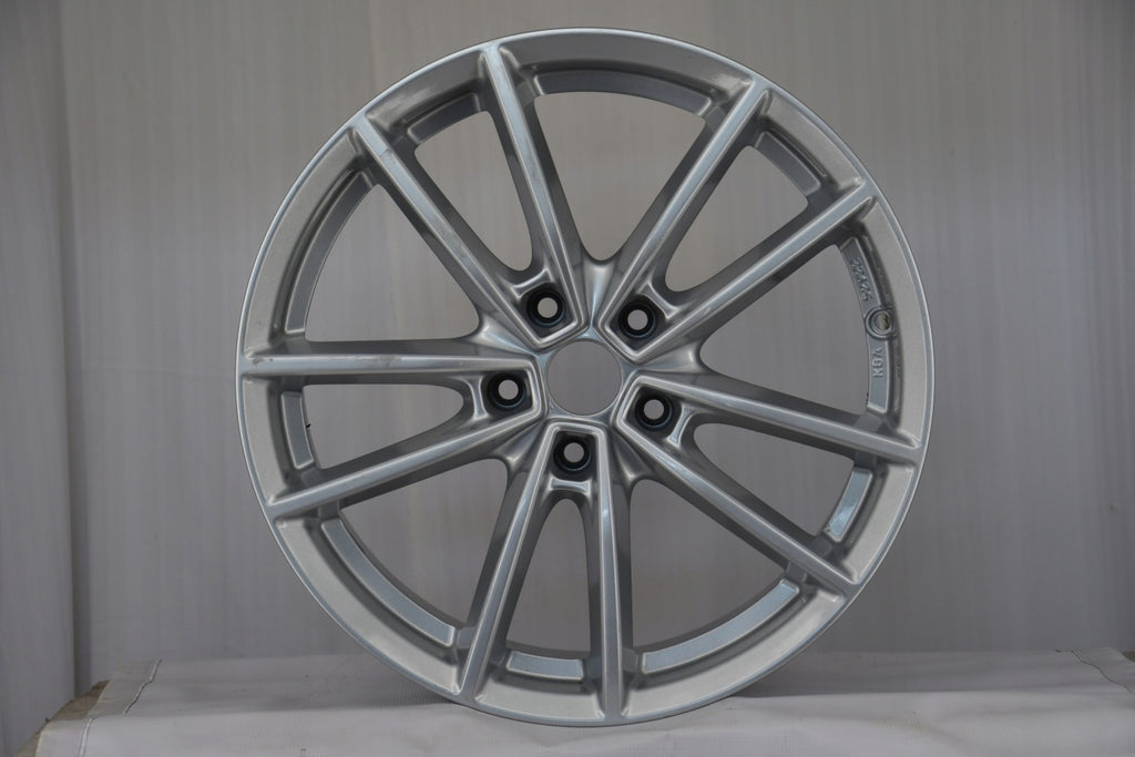 1x Alufelge 18 Zoll 8.0" 5x114.3 40ET Glanz Silber KBA52922 BOR0016 Rim Wheel FEL3515301578vw