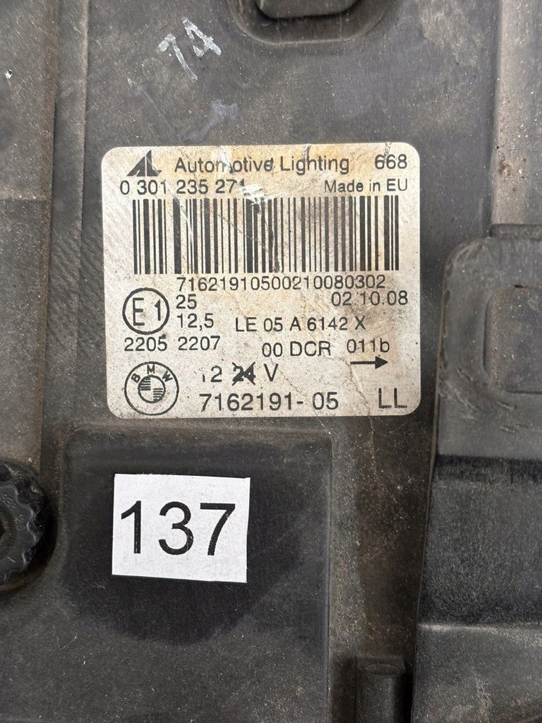 Frontscheinwerfer BMW X3 E83 7162191 Xenon Links Scheinwerfer Headlight SCH9438311811za