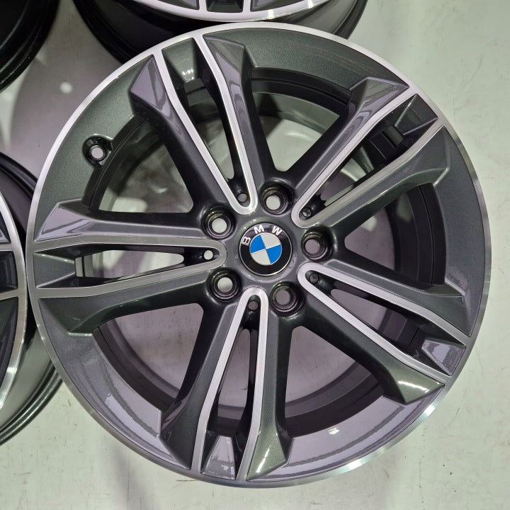 4x Alufelge 17 Zoll 7.5" 5x112 54ET BMW 4 Gran 2 F44 Tourer F45 F46 Rim Wheel FEL5387731778ld