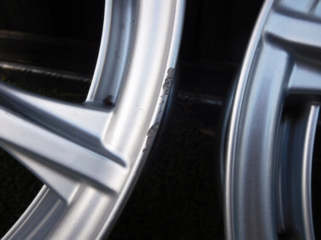 4x Alufelge 16 Zoll 6.5" 5x112 38ET Glanz Silber A2054012400 Mercedes-Benz W205 FEL4680415090qm