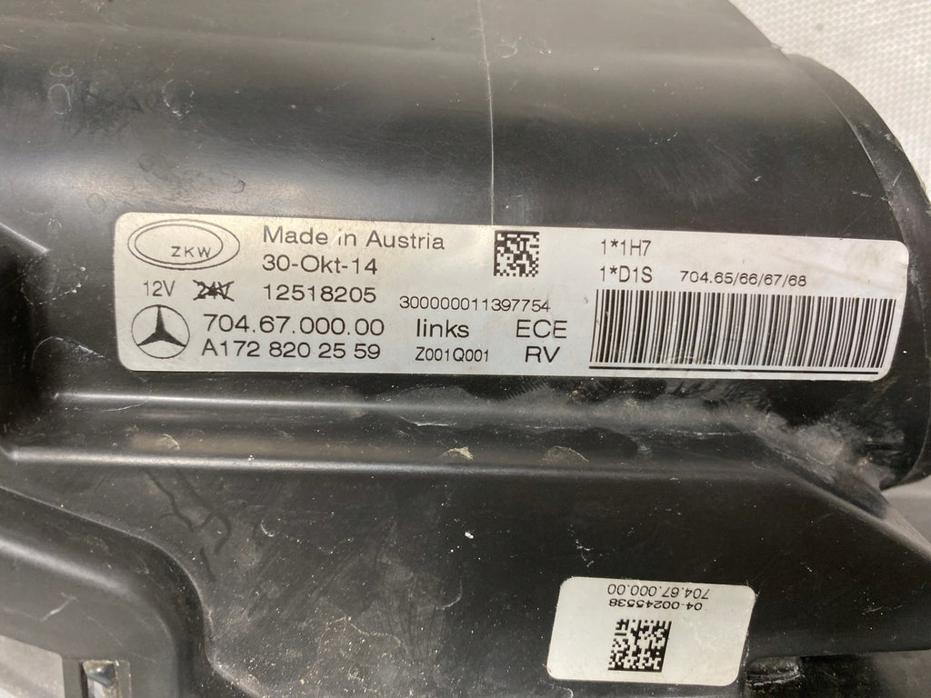 Frontscheinwerfer Mercedes-Benz Slk 1728202559 Xenon Links Headlight