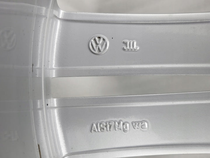 1x Alufelge 19 Zoll 9.0" 5x112 33ET Glanz Silber 5N0601025T VW Tiguan Rim Wheel FEL2511782383ed
