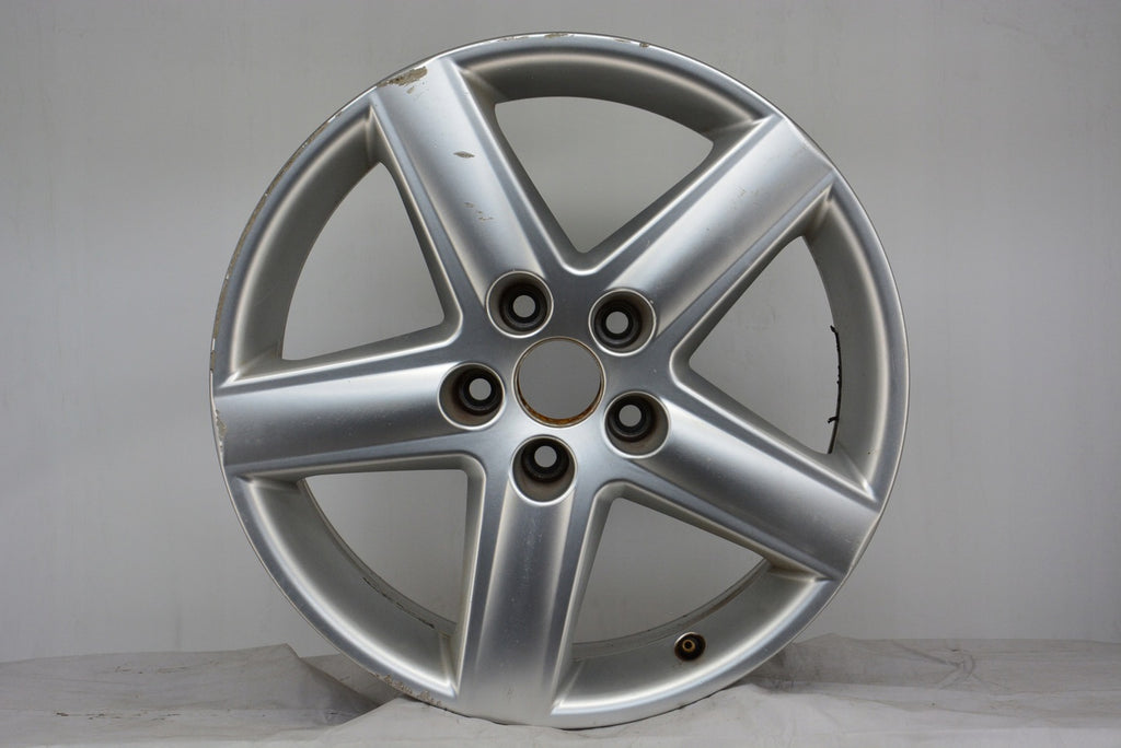 1x Alufelge 17 Zoll 7.5" 5x112 45ET Glanz Silber 4F0601025 Audi Rim Wheel