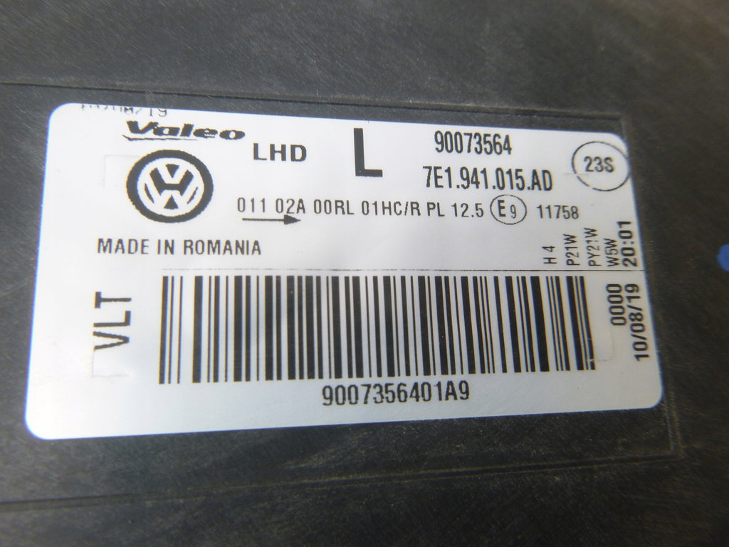 Frontscheinwerfer VW Transporter 7E1941015AD Links Scheinwerfer Headlight
