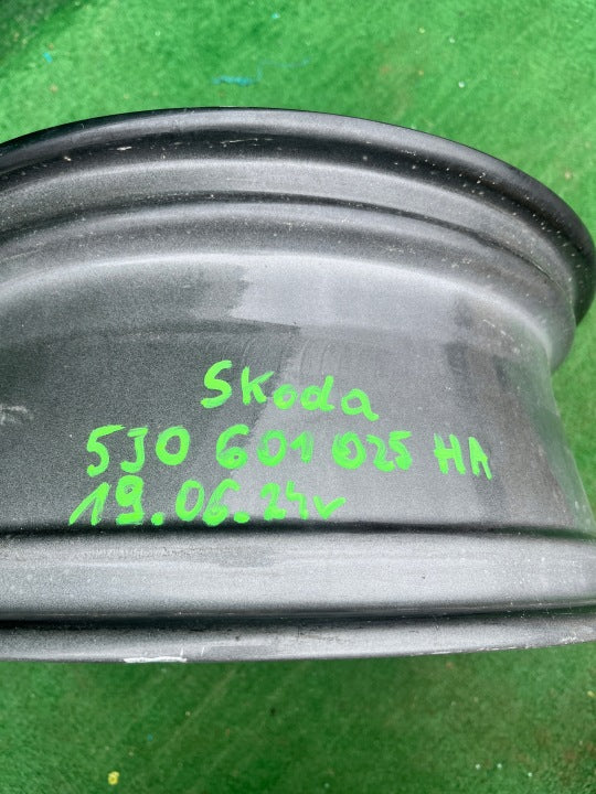 1x Alufelge 17 Zoll 7.0" 5x100 41ET 5J0601025 Skoda Roomster Fabia I Rim Wheel FEL7518635408ps