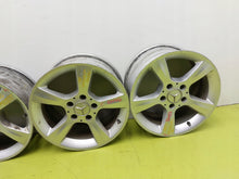 Laden Sie das Bild in den Galerie-Viewer, 4x Alufelge 16 Zoll 8.0" 5x112 31ET Matt Silber A2034013902 Mercedes-Benz W210 FEL5049625021hz