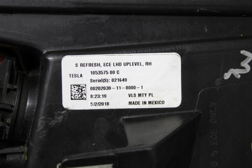 Frontscheinwerfer Tesla S 105357500C Full LED Rechts Scheinwerfer Headlight