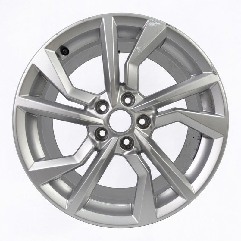 1x Alufelge 18 Zoll 8.5" 5x112 50ET Glanz Silber 8S0601025AN Audi Tt Rim Wheel