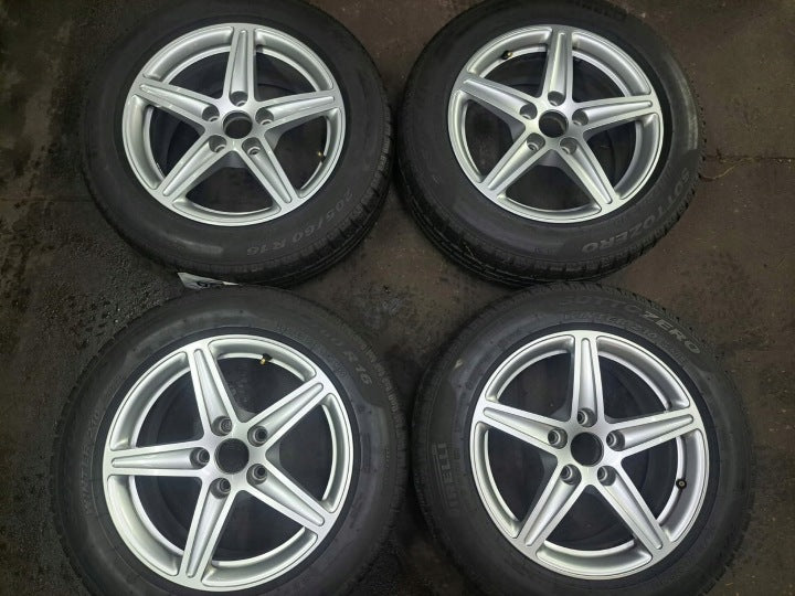 4x Alufelge 16 Zoll 7.0" 5x112 35ET 8W0601025EF Audi A4 A3 4 Leon I Rim Wheel FEL4335900268vs