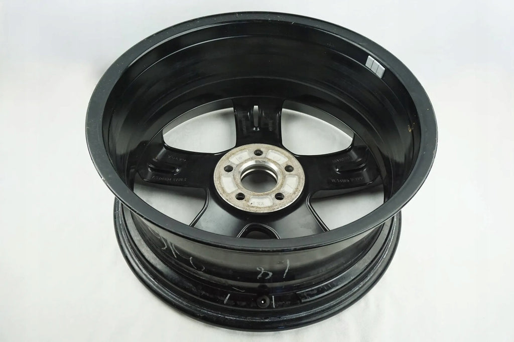 1x Alufelge 18 Zoll 7.5" 5x108 50,5ET Glanz Schwarz 31445812 Volvo Xc40