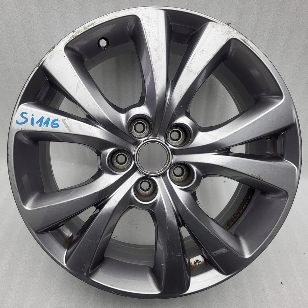 1x Alufelge 18 Zoll 7.0" 5x114.3 45ET Glanz Graphit 9965787080 Mazda Cx30 Cx-30 FEL9553921937gs