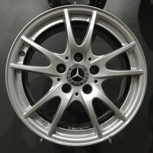 Laden Sie das Bild in den Galerie-Viewer, 4x Alufelge 16 Zoll 6.5" 5x112 49ET Glanz Silber A2464011302 Mercedes-Benz FEL4716097547ig