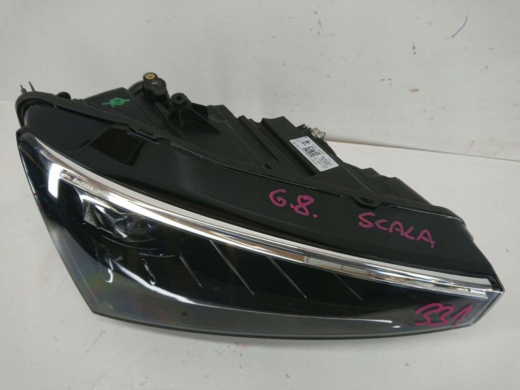 Frontscheinwerfer Skoda Scala 657941016A Rechts Scheinwerfer Headlight SCH4292572603ap