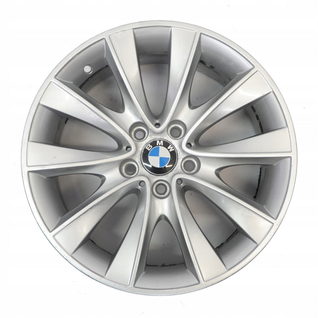 1x Alufelge 18 Zoll 8.0" 5x120 30ET Glanz Schwarz 6851075 BMW F01 F02 Rim Wheel FEL9315096881mn