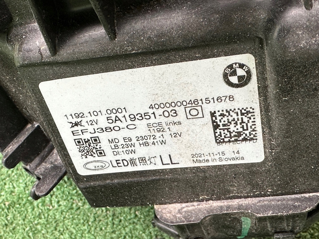 Frontscheinwerfer BMW 4 G22 G82 G23 G83 G26 5A19351-03 Links Headlight SCH9396808144nf