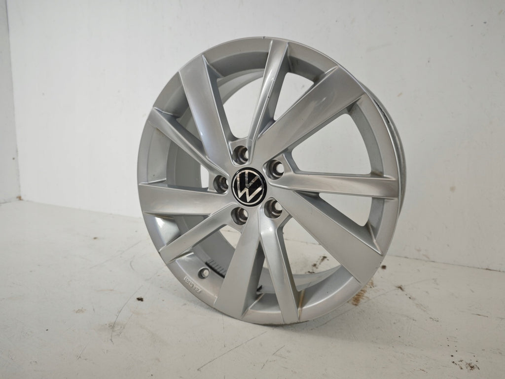 1x Alufelge 17 Zoll 6.5" 5x112 46ET Glanz Silber 5H0071497 VW I Rim Wheel FEL7386683545ft