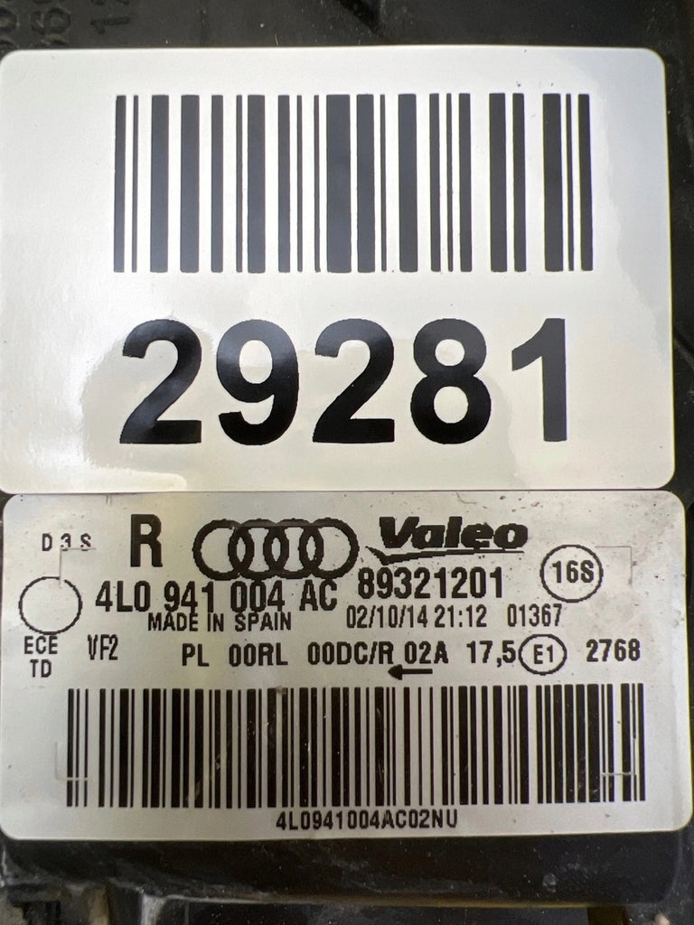 Frontscheinwerfer Audi Q7 4L0941004AC Xenon Rechts Scheinwerfer Headlight SCH4541588888jg