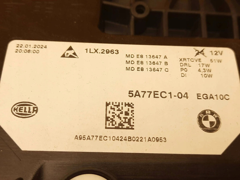 Frontscheinwerfer BMW X2 5A77EC1-04 LED Links Scheinwerfer Headlight SCH1052106345qa