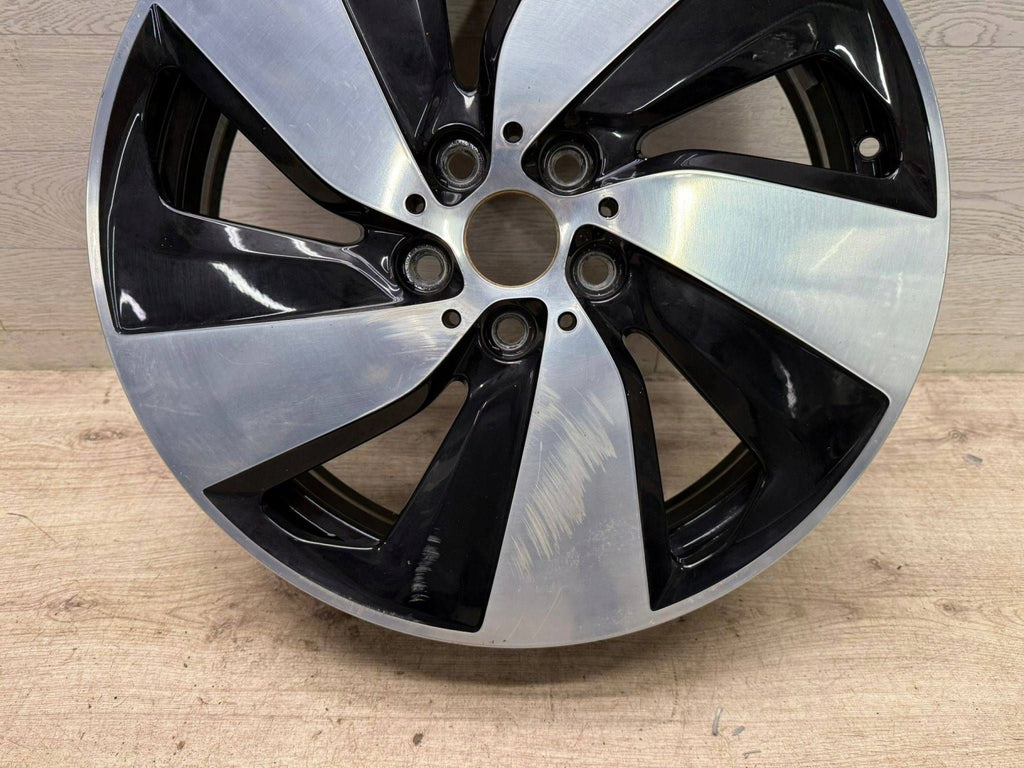 1x Alufelge 19 Zoll 5.5" 5x112 53ET Glanz Schwarz 6856897 BMW I3 Rim Wheel FEL4478476711pv