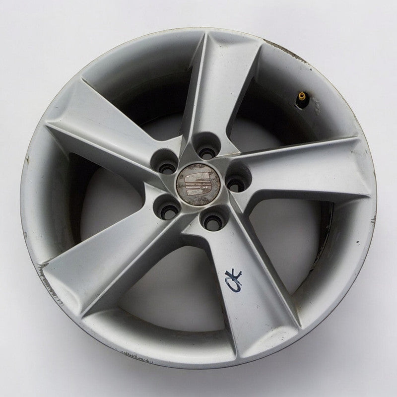 1x Alufelge 16 Zoll 7.0" 5x100 43ET 6J0601025 Seat Ibiza Iv Rim Wheel