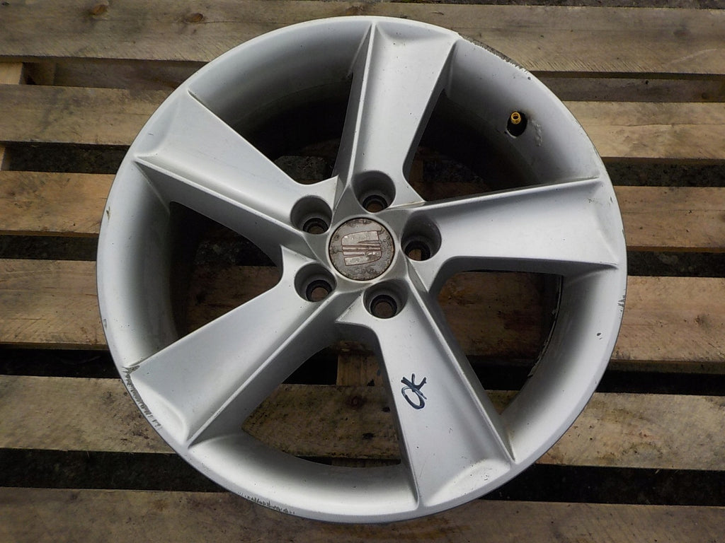 1x Alufelge 16 Zoll 7.0" 5x100 43ET 6J0601025 Seat Ibiza Iv Rim Wheel