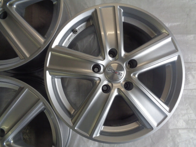 4x Alufelge 17 Zoll 7.5" 5x112 40ET Glanz Silber KBA49877 BMW 4 Rim Wheel FEL2761251313gd