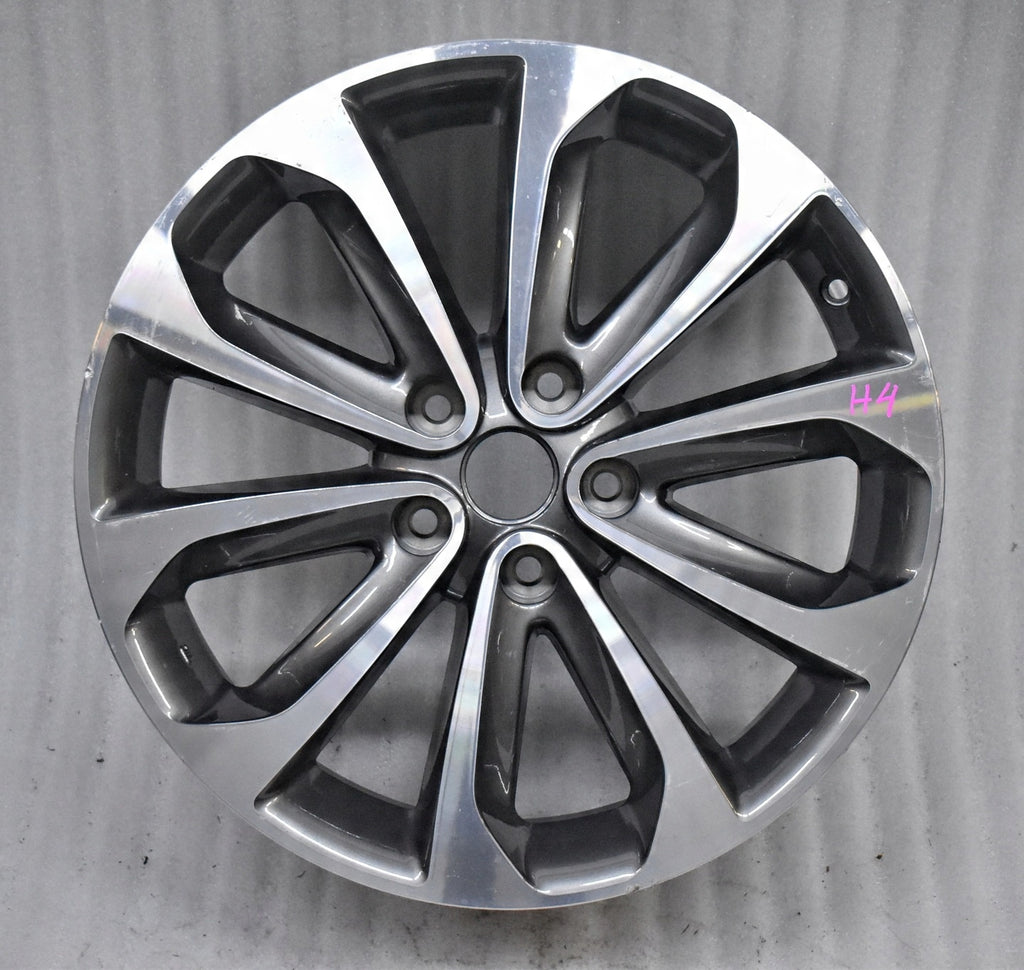 1x Alufelge 18 Zoll 6.5" 5x114.3 40ET JD18AMB73 8086-23A Mg X-Trail Rim Wheel
