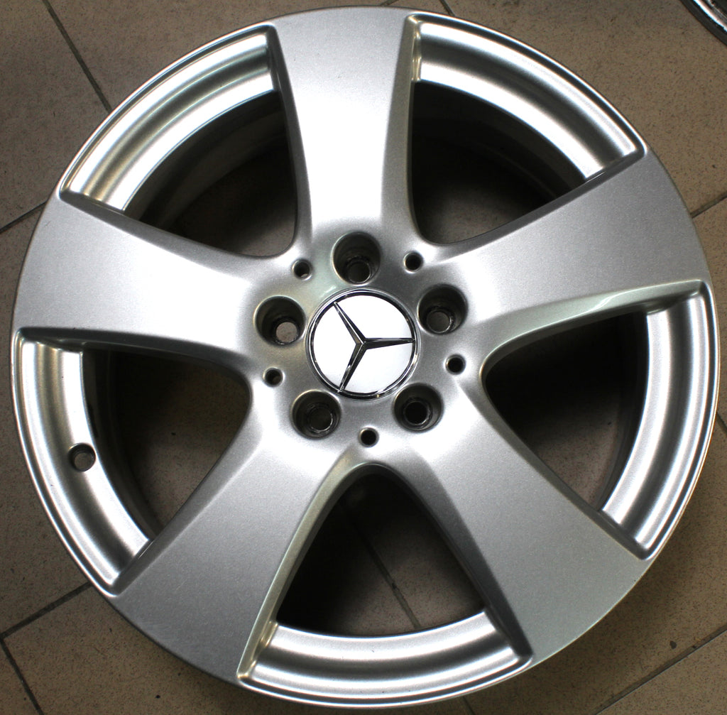 4x Alufelge 17 Zoll 7.0" 5x112 48,5ET A2054015500 Mercedes-Benz W205 Rim Wheel