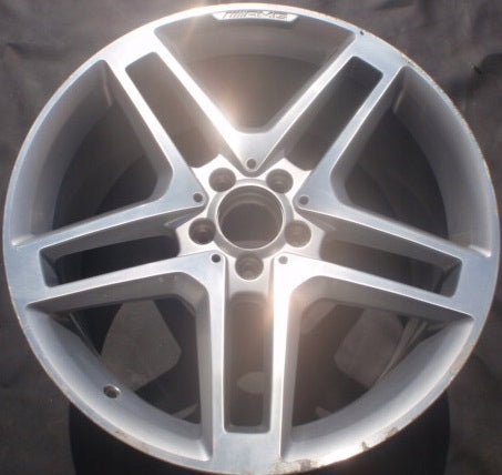 1x Alufelge 20 Zoll 9.5" 5x112 57ET Glanz Silber A2044016702 Mercedes-Benz FEL7725232094st