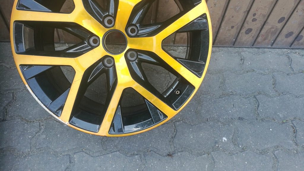 1x Alufelge 18 Zoll 8.0" 5x112 44ET Glanz Schwarz 5C0601025BL VW Passat Beetle FEL1284911038nw