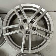 Laden Sie das Bild in den Galerie-Viewer, 4x Alufelge 17 Zoll 6.5" 5x112 48 5ET Glanz Silber Audi I Rim Wheel FEL6914740619vf