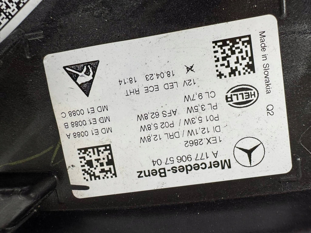 Frontscheinwerfer Mercedes-Benz W177 A1779065704 LED Links Headlight SCH5028070801wp