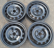 Laden Sie das Bild in den Galerie-Viewer, 1x Alufelge 16 Zoll 6.5&quot; 5x112 43ET Glanz Schwarz 8V0601027 Audi Rim Wheel