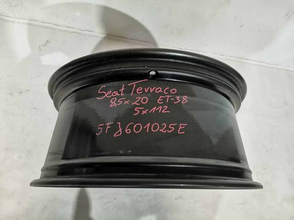 1x Alufelge 20 Zoll 8.5" 5x112 38ET 5FJ601025E Seat Tarraco Rim Wheel FEL6873661735zn