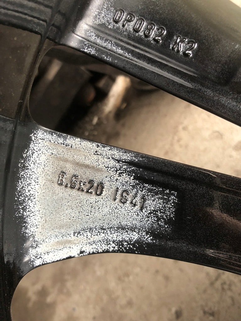 1x Alufelge 20 Zoll 8.5" 5x120 41ET Glanz OP082 Mg Rim Wheel