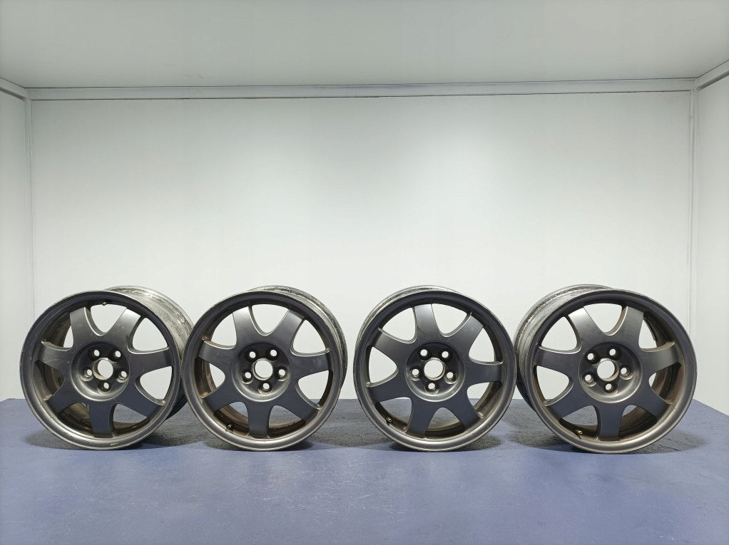 4x Alufelge 15 Zoll 6.0" 5x100 Toyota I Rim Wheel FEL4131154139si